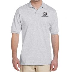 Jerzees Spot Shield 50/50 Polo Shirts - Ash