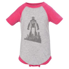 Rabbit Skins Infant Baseball Fine Jersey Bodysuit - 45753_f_fl