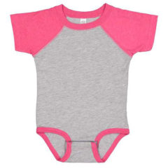 Rabbit Skins Infant Baseball Fine Jersey Bodysuit - 45753_f_fm