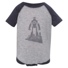 Rabbit Skins Infant Baseball Fine Jersey Bodysuit - 45754_f_fl