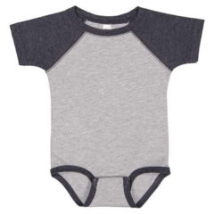 Rabbit Skins Infant Baseball Fine Jersey Bodysuit - 45754_f_fm