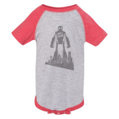 Rabbit Skins Infant Baseball Fine Jersey Bodysuit - 45755_f_fl