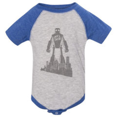 Rabbit Skins Infant Baseball Fine Jersey Bodysuit - 45756_f_fl