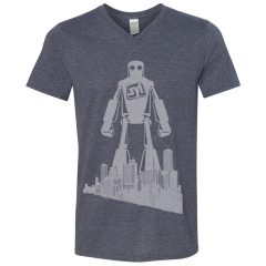 Gildan SoftStyle® Printed V-Neck T-Shirt - 46166_f_fl
