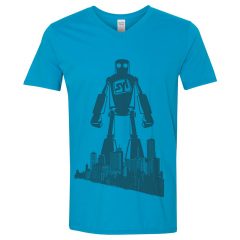 Gildan SoftStyle® Printed V-Neck T-Shirt - 46167_f_fl
