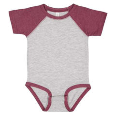 Rabbit Skins Infant Baseball Fine Jersey Bodysuit - 47312_f_fm