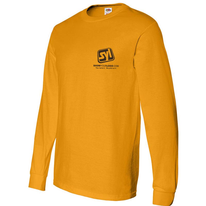 printed fruit of the loom t shirts