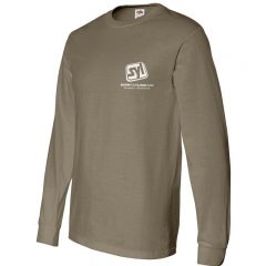 Fruit of the Loom Long Sleeve T-shirts - Khaki