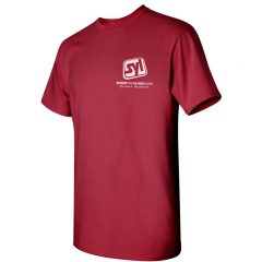 Gildan Heavyweight Cotton T-shirts - Cardinal