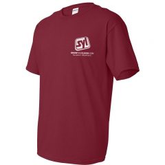 Gildan Heavyweight Cotton T-shirts - Garnet