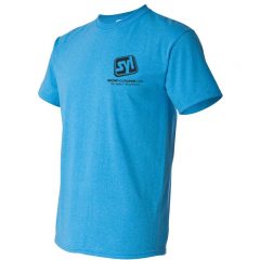 Gildan Heavyweight Cotton T-shirts - Heather Sapphire