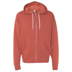 Independent Trading Co. Unisex Lightweight Full-Zip Hooded Sweatshirt - 50433_f_fm