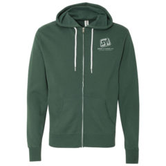 Independent Trading Co.–Unisex Lightweight Full-Zip Hooded Sweatshirt - 50435_f_fl