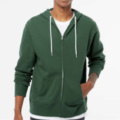Independent Trading Co. Unisex Lightweight Full-Zip Hooded Sweatshirt - 50435_omf_fm