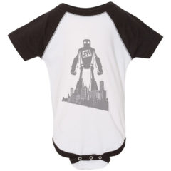 Rabbit Skins Infant Baseball Fine Jersey Bodysuit - 50681_f_fl