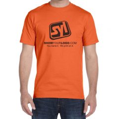 Hanes Beefy T-shirts - Athletic Orange