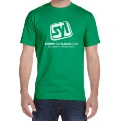 Hanes Beefy T-shirts - Kelly Green