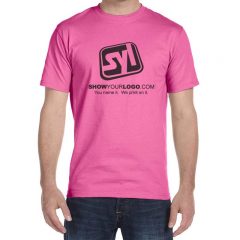 Hanes Beefy T-shirts - Pink