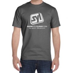 Hanes Beefy T-shirts - Smoke Grey
