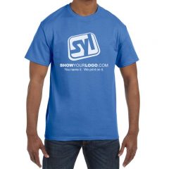 Hanes Tagless T-shirts - Palace Blue