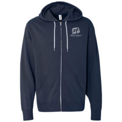 Independent Trading Co.–Unisex Lightweight Full-Zip Hooded Sweatshirt - 52947_f_fl