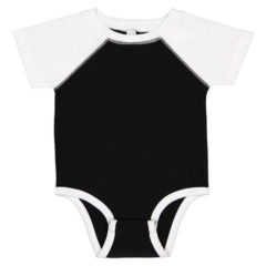 Rabbit Skins Infant Baseball Fine Jersey Bodysuit - 54411_f_fm