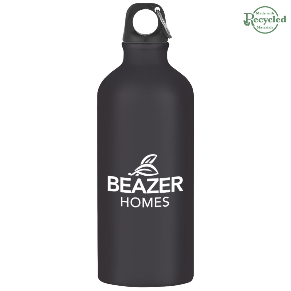 Aluminum Tundra Bike Bottle – 20 oz - 5701_BLK_Silkscreen