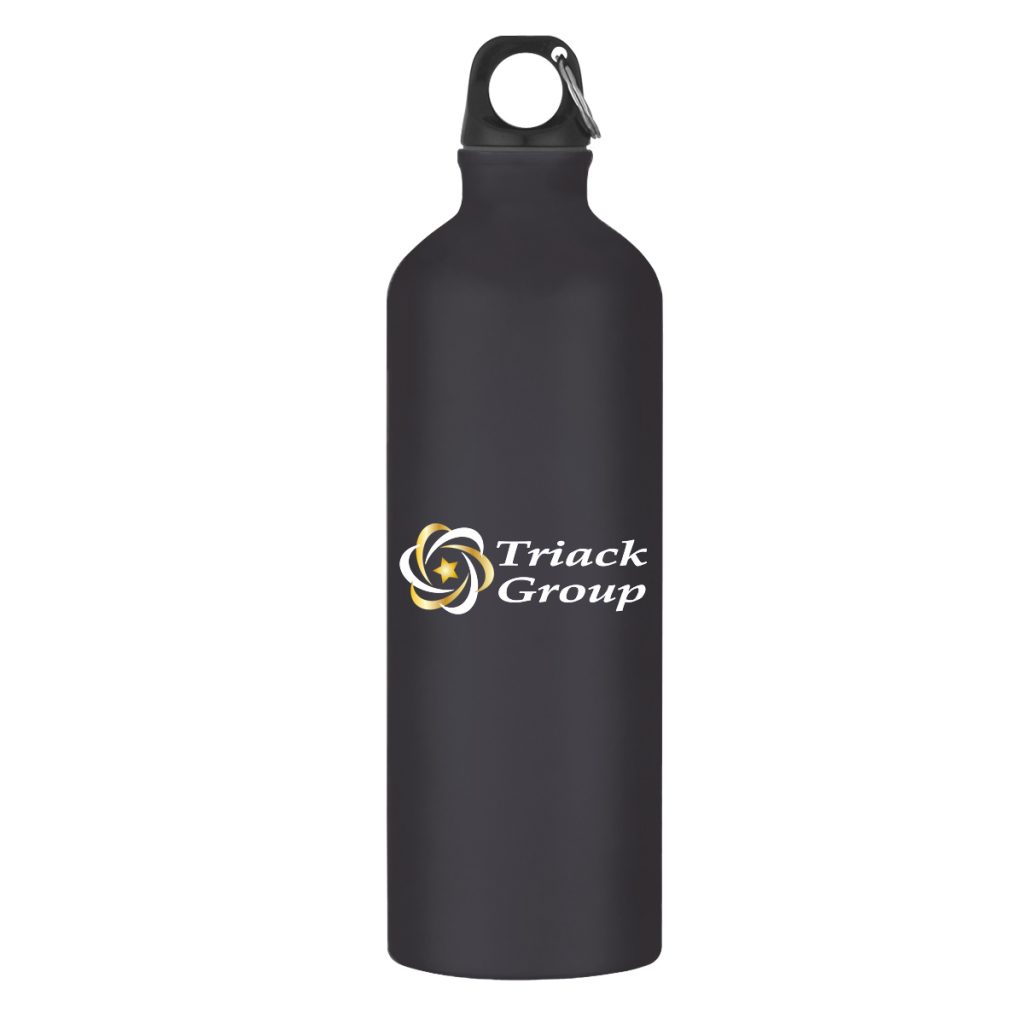 Aluminum Tundra Bike Bottle – 25 oz - 5702_BLK_Colorbritedrinkware