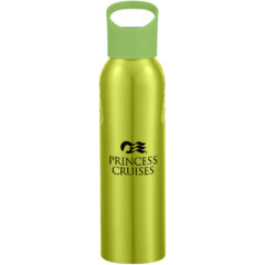 Aluminum Sports Bottle – 20 oz - 5707_GRNGRN_Silkscreen