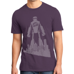 District Men’s Very Important Tee - 5708-Eggplant-1-DT6000EggplantModelFront-1200W