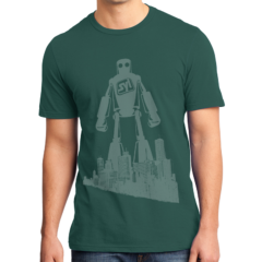District Men’s Very Important Tee - 5708-Evergreen-1-DT6000EvergreenModelFront-1200W