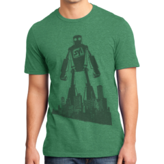 District Men’s Very Important Tee - 5708-HthrdKellyGn-1-DT6000HthrdKellyGnModelFront-1200W