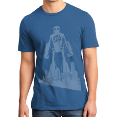 District Men’s Very Important Tee - 5708-MaritimeBlue-1-DT6000MaritimeBlueModelFront-1200W