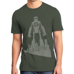 District Men’s Very Important Tee - 5708-Olive-1-DT6000OliveModelFront-1200W