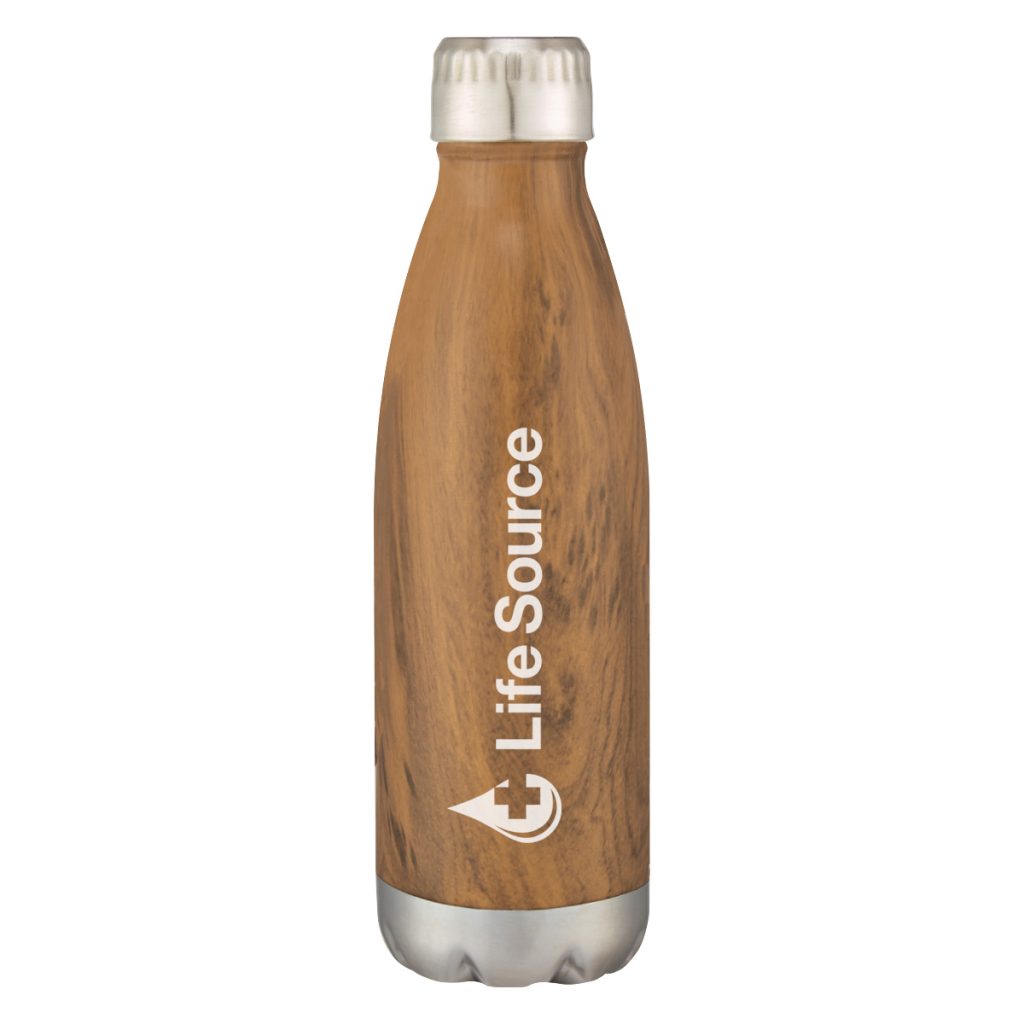 Woodtone Swiggy Bottle – 16 oz - 5736_WOOD_Silkscreen