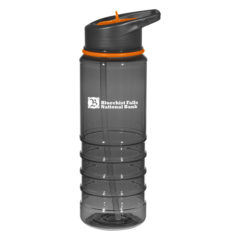Gripper Bottle With Straw – 24 oz - 5807_ORN_Silkscreen