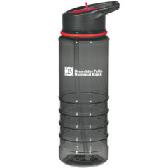 Tritan™ Gripper Bottle – 24 oz - 5807_RED_Silkscreen