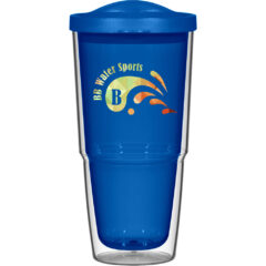 Biggie Tumbler with Lid – 24 oz - 5853_CLRBLD_Colorbritedrinkware