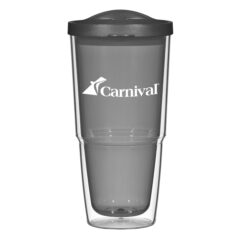 Biggie Tumbler with Lid – 24 oz - 5853_CLRCHA_Silkscreen