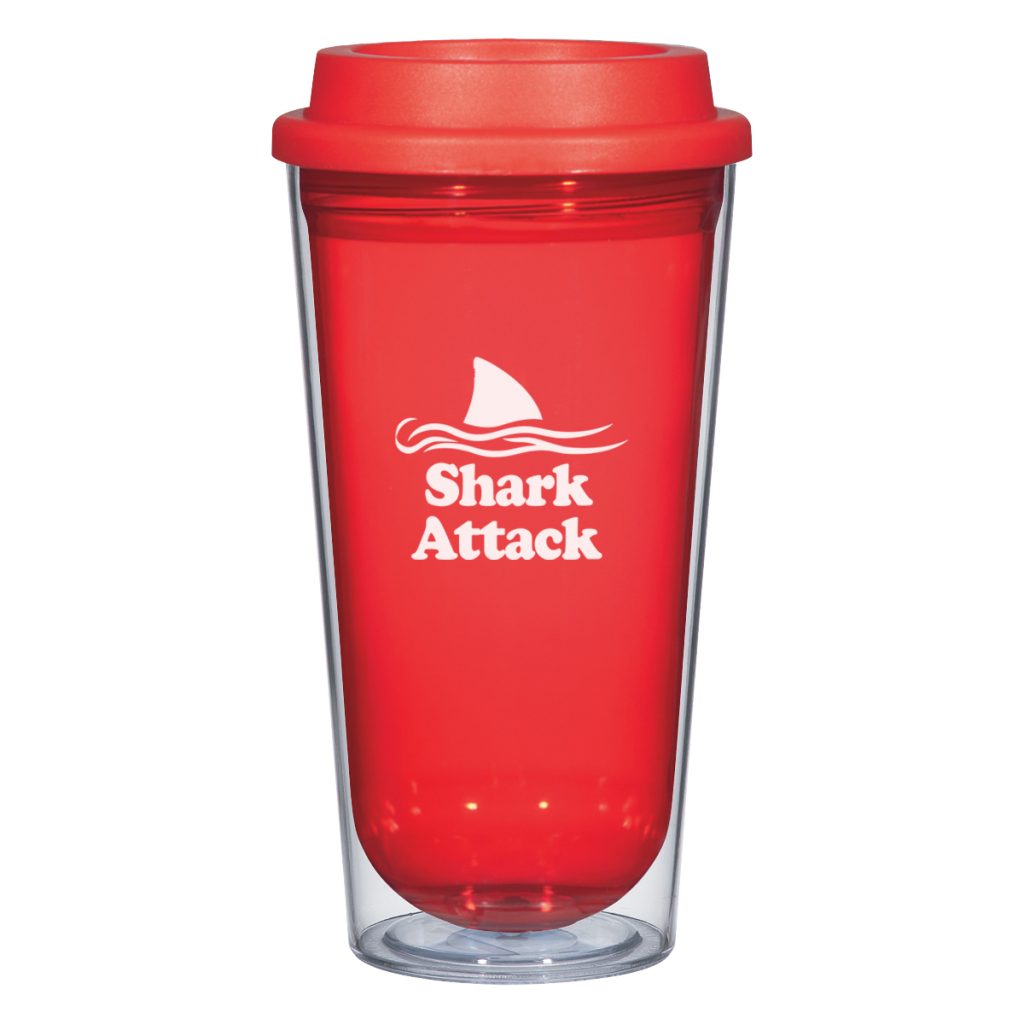 Echo Tumbler – 16 oz - 5862_CLRRED_Silkscreen