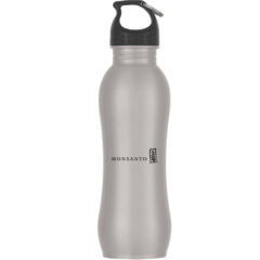 Stainless Steel Grip Bottle – 25 oz - 5886_SIL_Silkscreen