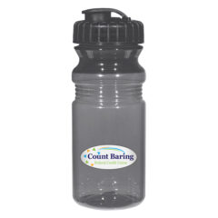 Poly-Clear™ Fitness Bottle with Super Sipper Lid – 20 oz - 5892_TRNCHA_Colorbritedrinkware