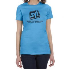 Ladies’ Bella T-shirts - Aqua
