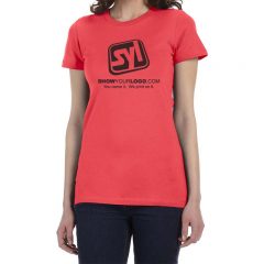 Ladies’ Bella T-shirts - Coral