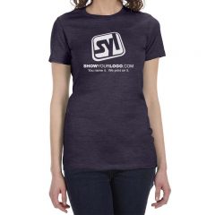 Ladies’ Bella T-shirts - Heather Navy
