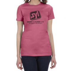 Ladies’ Bella T-shirts - Heather Raspberry