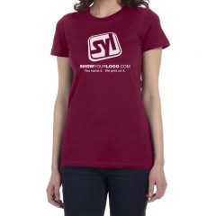 Ladies’ Bella T-shirts - Maroon