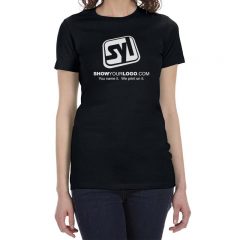 Ladies’ Bella T-shirts - Solid Black Blend