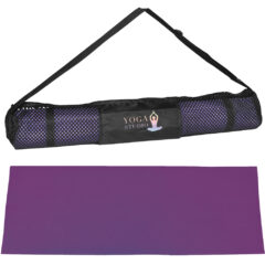 Yoga Mat And Carrying Case - 6050_PUR_Colorbrite