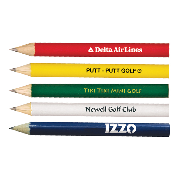 Round Golf Pencil - 61100-dk-blue_2